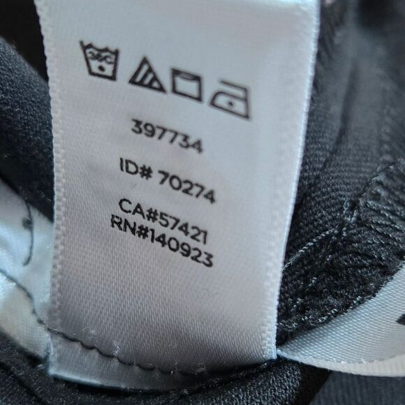 LOFT petite Julie Trouser black slacks curvy size 8 p 8p - Picture 10 of 11